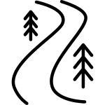 Accessible trail icon