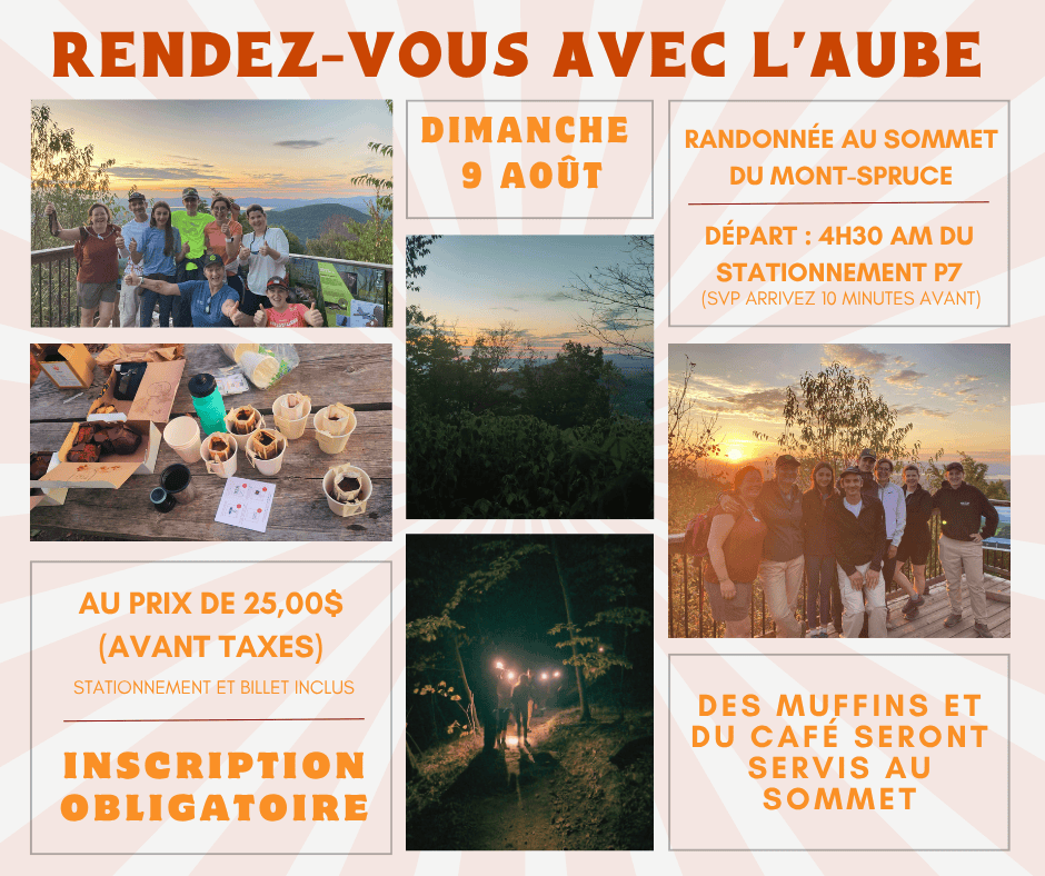 Sunrise hike — Rendez-vous à l'aube